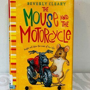 THE MOUSE AND THE MOTORCYCLE Beverly Cleary 2014 Lg Print HC Dustjacket EUC